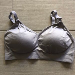 Auden Nursing Bra Large L Gray color